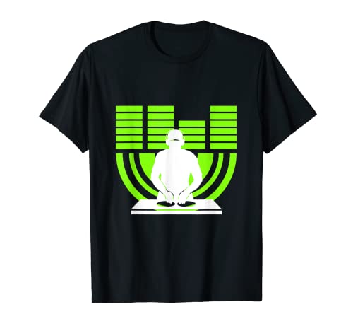 Cool Techno Deejaying DJ Designs Camiseta Presente Camiseta