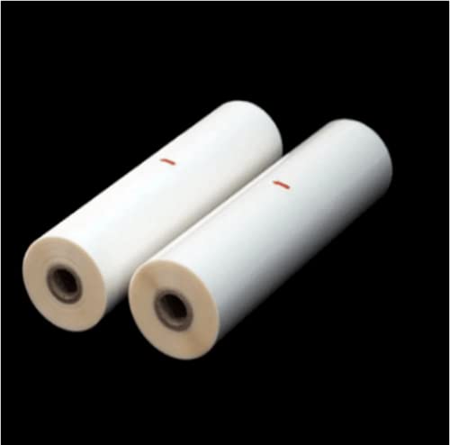 2 rolki 33 x 656 / 32 cm x 200 m błyszcząca i matowa folia do laminowania na gorąco 1" laminator rdzeniowy