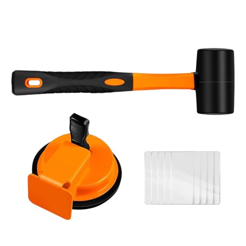 Ventouse de levage puissante et marteau ergonomique pour fixation de sol stable