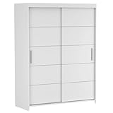 Fabryka Mebli Idźczak Kleiderschrank, Wohnzimmerschrank - Weißer...