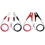 YobiLife Aligator-Clip de alambre eléctrico para cerca, cable de alimentación de repuesto para inversores de vallas, para conectar cercas de seguridad agrícolas y de mascotas a fuentes de alimentación