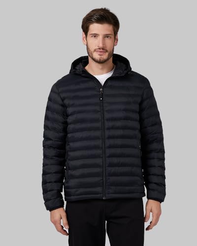 Image of 32 Degrees Men's Lightweight Recycled Poly-Fill Packable Jacket | Zippered Pockets | Layering | Water Repellent