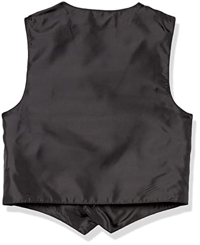 Van Heusen Baby Boys 4-Piece Formal Dress Up Vest Set, Vest, Pants, Collared Dress Shirt, Tie And Toddler Suit, Black/Red Stripe, 18 Months Us #TOP2