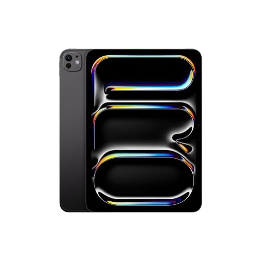 Apple iPad Pro 11'': Chip M4 Progettato per Apple Intelligence, display Ultra Retina XDR, 256GB, fotocamera da 12MP, Wi-Fi 6E + reti cellulari 5G, un giorno intero di batteria – Nero siderale