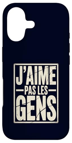 J'aime Pas Les Gens �ʔ����t�����X������I���p �X�}�z�P�[�X iPhone 17 �p