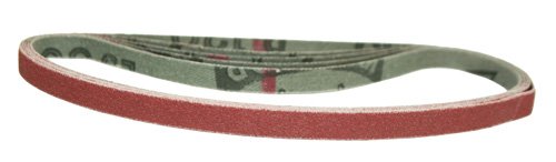 Polishing Stick Replacement Belts 6" Length x 1/4" Wide 120 Coarse Grit (Pack of 5)