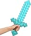 Mattel Minecraft Diamond Sword Battle Toy, Kid-Sized Accessory for Role-Play & Costumes, Inspired by The Video Game
