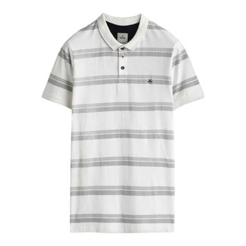 Image of WROGN Men's Cotton Blend Polo T-Shirt | All Over Print | Slim Fit