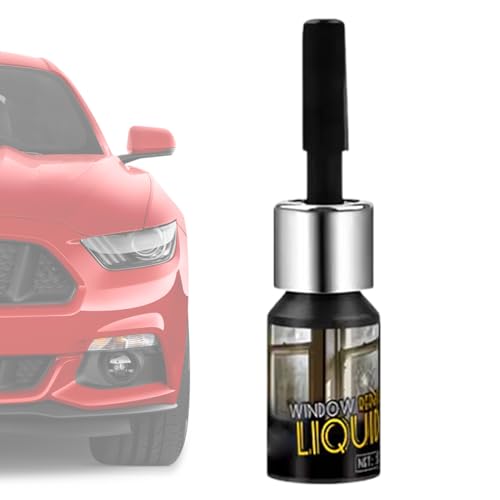 Genérico Windshield Repair Kit  5ml Glass Repair Kit, Windshield Crack Repairs Liquid, Quick Dry Invisible Bonder | Portable Cracked Glass Repairs Fluid for Car Window Mirror Auto Jewelry Crafts