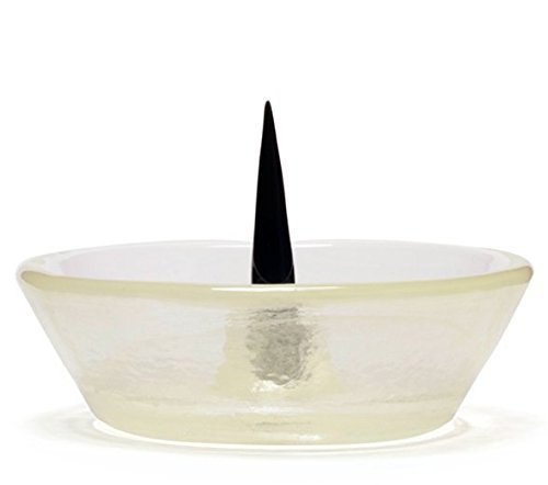 Glass Debowler "UV Blacklight" Soft Glass Ashtray made in U.S.A.