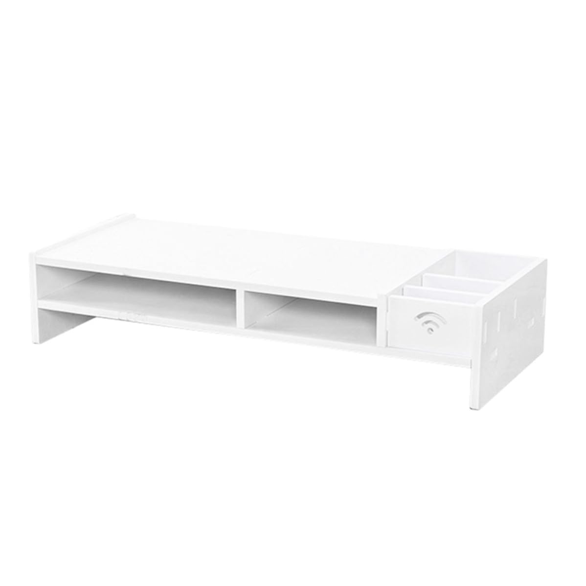 Rangement et organisation du bureau : réhausse écran stable 48cm