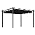 Outsunny 10' x 12' Retractable Pergola Canopy, Wood Grain Aluminum Pergola, Outdoor Sun Shade Shelter for Grill, Garden, Patio, Backyard, Deck, Gray