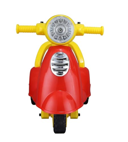 Image of JoyRide Star Balance Bike Toy Ride on with Musical Horn & Light | Backrest and Under Seat Storage for Toys Boys and Girls of Age 1-3 Years, Weight Capacity Up to 20kgs (Pink) (REDD)