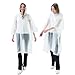 SWOGAA 2 Stück Regenponcho Damen Herren Wiederverwendbar EVA-Regenmäntel für Erwachsene Robuster Regencape Atmungsaktiv Regen für Survive, Fahrrad, Wandern, Camping, Angeln, Konzert, Stadion, Festival