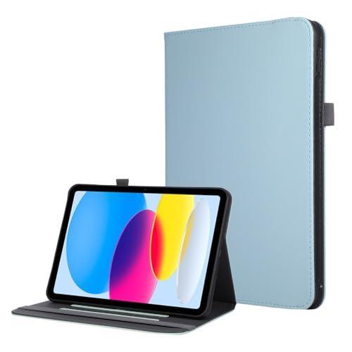Protection iPad Pro 11 pouces 2022 antichoc cuir bleu