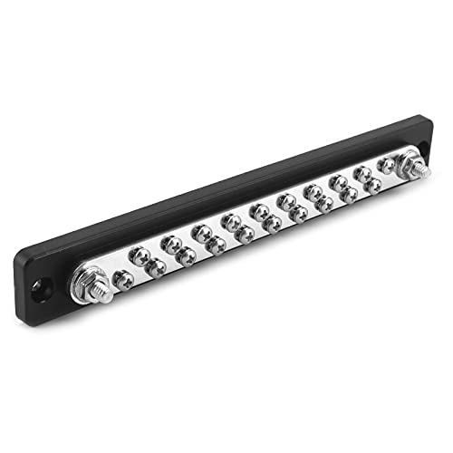 Tablero de barra colectora de 150A ideal para optimizar la energía en caravanas y barcos 4