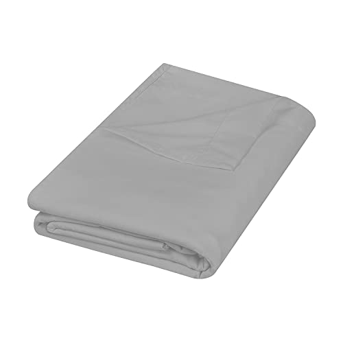 GREATOYAR Sábana Encimera, Sábana Gris, Sábana Lisa, Sábana para Hotel, Ropa de Cama, 100% Polyester, para Cama 90cm, 160x260cm, Color Gris