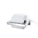 Produktbild blomus -MENOTO- WC-Rollenhalter aus poliertem Edelstahl, Klopapierhalter, Toilettenpapierhalter, exklusives Badaccessoire, einfache Montage, hochwertig (H / B / T: 5 x 14 x 17 cm, Edelstahl, 68838)