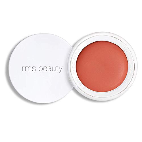 RMS Beauty Lip2Cheek - Organic Multi-Tasking Cream Makeup Provides Natural Skin Tint as Blush, Lip & Cheek Stain, Lipstick - Modest (0.17 Ounce)