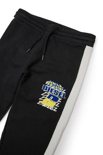 Diesel Boys' Fleece Jogger Pants with Logo3