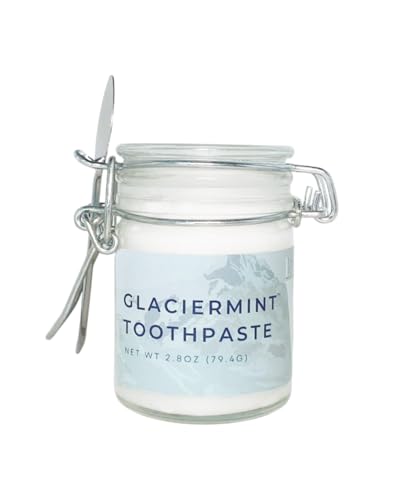 GlacierMint All Natural Non-Toxic Toothpaste