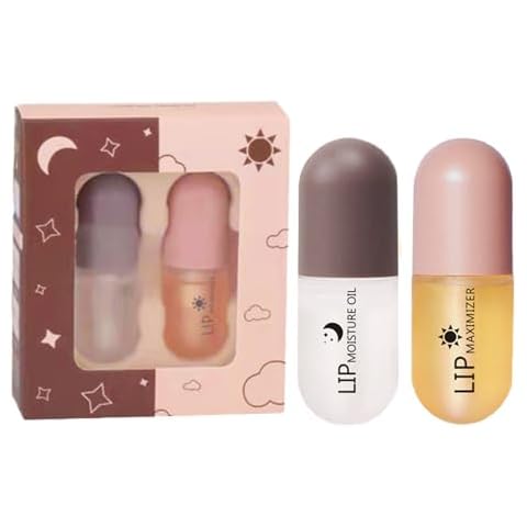 Natural Lip Plumper and Care Serum Set Cover