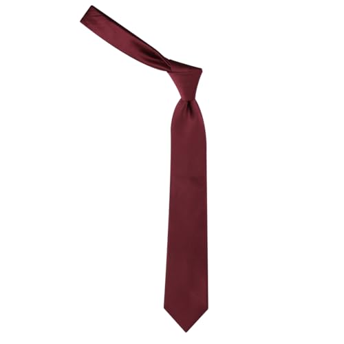 Image of Peluche Modish Navy Blue Colored Microfiber Necktie for Men
