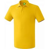 Peso aprox. 210 g/m² Erima GmbH Teamsport Camiseta Polo de Golf, Unisex niños, Amarillo, 128