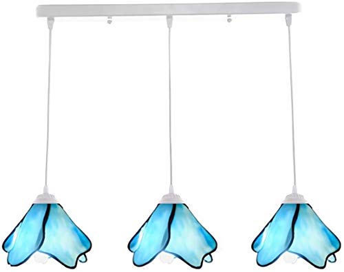 Lampe suspendue Tiffany grand lustre en vitrail de qualité premium