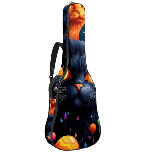 Sac pour guitare 108 cm étanche multicolore avec grande poche