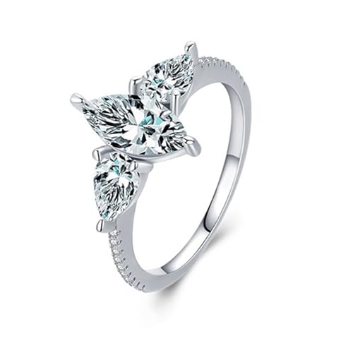 Alliance femme moderne argent et oxydes de zircone pour un éclat quotidien