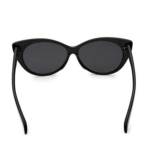Fuisetaea Outdoor Cat Eye Distance Polarized Myopia Sunglasses Womens Driving Polarized Gray Nearsighted Glasses3
