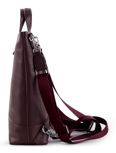 Sac Jost Vika X-Change Bag S Wine finitions premium