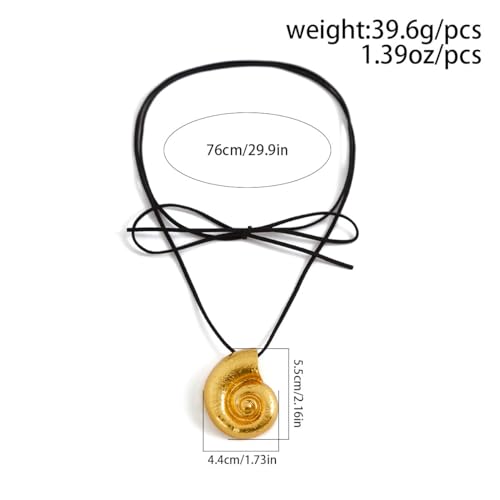 Shell Necklace Seashell Necklace for Women Gold Silver Conch Shell Necklace Summer Ocean Sea Shell Jewelry Dainty Summer Beach Gifts for Women4