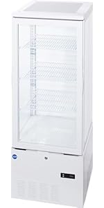 Amazon | 業務用(ジェーシーエム)JCM 4面ガラス冷蔵ショーケース（片面