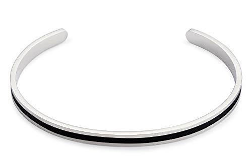 Handmade Cuff Stainless Steel Bracelet For Men By Galis Jewelry - Bangle Bracelet For Men - Jewelry For Men - Fits 6.5"-8" Wrist Sizes #TOP18
