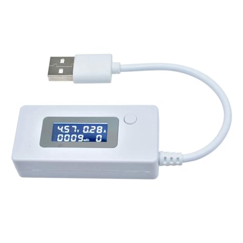 Cusrepuve DC 4-30V LCD USB ���o�� �d���v �e�ʃe�X�^�[ ���[�^�[ �d�� �d���v �d���v ���o�C���d���[�d�� B