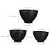 VICASKY 3pcs Silicone Mixing Bowl for Facial Masks Versatile Beauty Accessories for Home and Salon Use Easy to Clean and Durable Design Various for All Your Skincare Needs