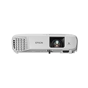 Epson EB-FH06 3LCD, Full HD 1080p, 3500 Lumens, 332 Inch Display, Up to 18 years Lamp Life, Home Cinema Projector White [Amazon Exclusive]