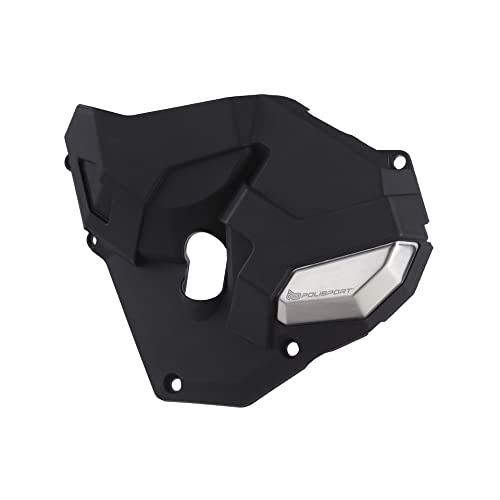 Protecteur de carter d'embrayage POLISPORT 8486100001 Noir pour Yamaha