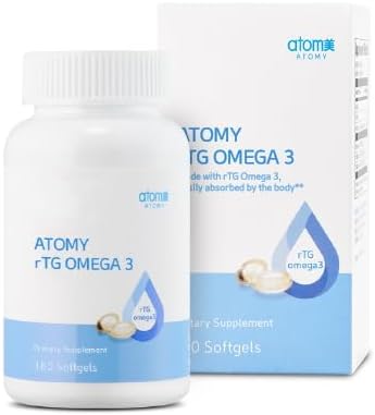 A.T.O.M.Y. rTG Omega 3, 510mg x 180 Capsules