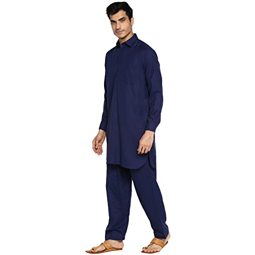 Image of Royal Kurta Men's Cotton Pathani Suit