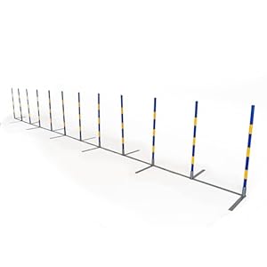 Callieway CA017 Agility Slalom 12 Stangen