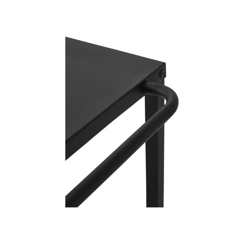 Favex Carrello per Piastra Nero 100 x 56 x 73 cm 9760006