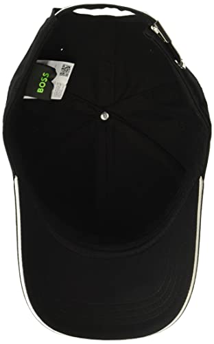 BOSS Boné de beisebol masculino clássico, Carvão Preto, Tamanho nica