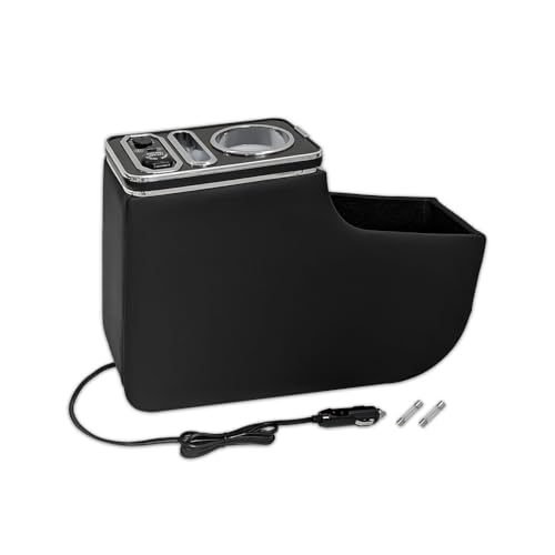 シェアスタイル スペーシア カスタム ギア MK94S 54S コンソールボックス 簡単取付 収納力アップ 充電設備完備 4段間調光 7色切替 互換品