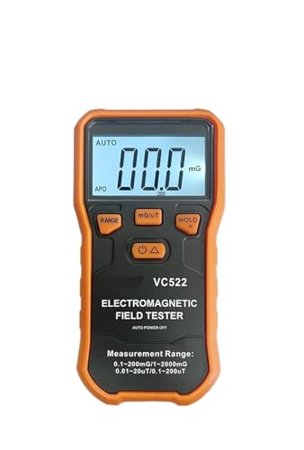 Medidor Gauss VC522 EMF campo magnético baja frecuencia miniatura 1