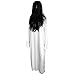 Produktbild TOYANDONA 1 Kostüm Halloween Spaventoso Brautkleid Fantasma Weiß Zombie für Kinder (Kleid Bianchi und Perücke)