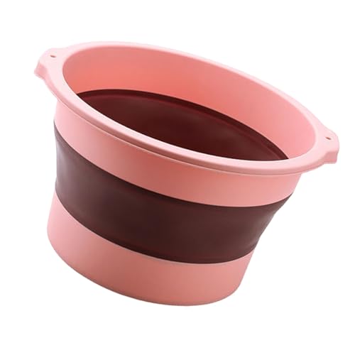 Tina Plegable para Baño de Pies con Masaje Rosa miniatura 3