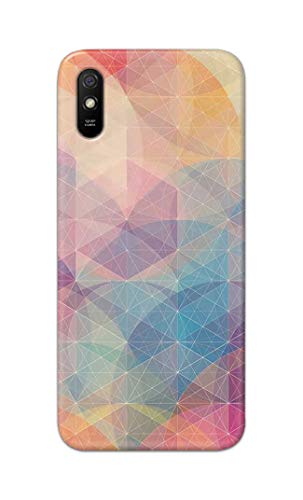 Image of Printed Hard Back Cover Case for Mi Redmi 9A | Mi Redmi 9AT | Mi Redmi 9A Sport Back Cover (Crumpled Paper Design) -1803